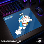 LÓT CHUỘT KÍNH CƯỜNG LỰC DORAEMON SIZE 35X30 DÀY 3MM