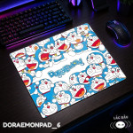 LÓT CHUỘT KÍNH CƯỜNG LỰC DORAEMON SIZE 35X30 DÀY 3MM