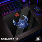 LÓT CHUỘT KÍNH CƯỜNG LỰC DOTA 2 SIZE 45X40 DÀY 3MM