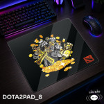 LÓT CHUỘT KÍNH CƯỜNG LỰC DOTA 2 SIZE 45X40 DÀY 3MM