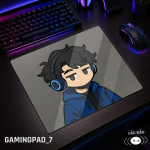 LÓT CHUỘT KÍNH CƯỜNG LỰC GAMING SIZE 45X40 DÀY 3MM