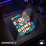 LÓT CHUỘT KÍNH CƯỜNG LỰC GAMING SIZE 45X40 DÀY 3MM