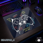 LÓT CHUỘT KÍNH CƯỜNG LỰC GEAR GAMEPAD SIZE 45X40 DÀY 3MM