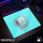 LÓT CHUỘT KÍNH CƯỜNG LỰC GEAR GAMEPAD SIZE 45X40 DÀY 3MM