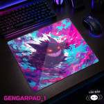 LÓT CHUỘT KÍNH CƯỜNG LỰC POKEMON GENGAR SIZE 35X30 DÀY 3MM