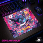 LÓT CHUỘT KÍNH CƯỜNG LỰC POKEMON GENGAR SIZE 35X30 DÀY 3MM