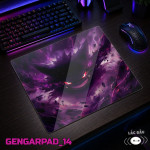 LÓT CHUỘT KÍNH CƯỜNG LỰC POKEMON GENGAR SIZE 35X30 DÀY 3MM