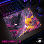 LÓT CHUỘT KÍNH CƯỜNG LỰC POKEMON GENGAR SIZE 35X30 DÀY 3MM