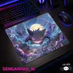 LÓT CHUỘT KÍNH CƯỜNG LỰC POKEMON GENGAR SIZE 35X30 DÀY 3MM