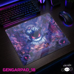 LÓT CHUỘT KÍNH CƯỜNG LỰC POKEMON GENGAR SIZE 35X30 DÀY 3MM