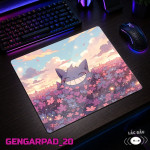 LÓT CHUỘT KÍNH CƯỜNG LỰC POKEMON GENGAR SIZE 35X30 DÀY 3MM