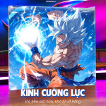 LÓT CHUỘT KÍNH CƯỜNG LỰC GOKU DRAGON BALL SIZE 35X30 DÀY 3MM