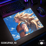LÓT CHUỘT KÍNH CƯỜNG LỰC GOKU DRAGON BALL SIZE 45X40 DÀY 3MM