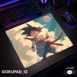 LÓT CHUỘT KÍNH CƯỜNG LỰC GOKU DRAGON BALL SIZE 45X40 DÀY 3MM
