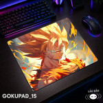 LÓT CHUỘT KÍNH CƯỜNG LỰC GOKU DRAGON BALL SIZE 45X40 DÀY 3MM