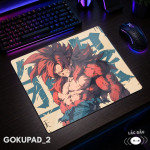 LÓT CHUỘT KÍNH CƯỜNG LỰC GOKU DRAGON BALL SIZE 45X40 DÀY 3MM