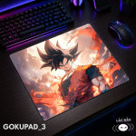 LÓT CHUỘT KÍNH CƯỜNG LỰC GOKU DRAGON BALL SIZE 45X40 DÀY 3MM