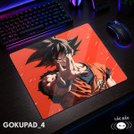 LÓT CHUỘT KÍNH CƯỜNG LỰC GOKU DRAGON BALL SIZE 45X40 DÀY 3MM