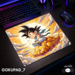 LÓT CHUỘT KÍNH CƯỜNG LỰC GOKU DRAGON BALL SIZE 45X40 DÀY 3MM