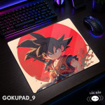LÓT CHUỘT KÍNH CƯỜNG LỰC GOKU DRAGON BALL SIZE 45X40 DÀY 3MM
