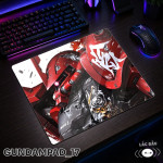 LÓT CHUỘT KÍNH CƯỜNG LỰC GUNDAM SIZE 45X40 DÀY 3MM