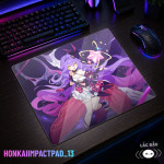 LÓT CHUỘT KÍNH CƯỜNG LỰC HONKAI IMPACT SIZE 45X40 DÀY 3MM