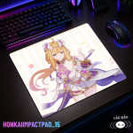 LÓT CHUỘT KÍNH CƯỜNG LỰC HONKAI IMPACT SIZE 45X40 DÀY 3MM