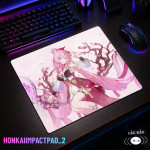 LÓT CHUỘT KÍNH CƯỜNG LỰC HONKAI IMPACT SIZE 45X40 DÀY 3MM