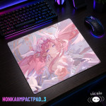 LÓT CHUỘT KÍNH CƯỜNG LỰC HONKAI IMPACT SIZE 45X40 DÀY 3MM