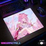 LÓT CHUỘT KÍNH CƯỜNG LỰC HONKAI IMPACT SIZE 45X40 DÀY 3MM