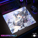 LÓT CHUỘT KÍNH CƯỜNG LỰC HONKAI IMPACT SIZE 45X40 DÀY 3MM