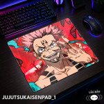 LÓT CHUỘT KÍNH CƯỜNG LỰC JUJUTSU KAISEN SIZE 45X40 DÀY 3MM