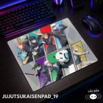 LÓT CHUỘT KÍNH CƯỜNG LỰC JUJUTSU KAISEN SIZE 45X40 DÀY 3MM