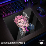 LÓT CHUỘT KÍNH CƯỜNG LỰC JUJUTSU KAISEN SIZE 45X40 DÀY 3MM