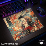 LÓT CHUỘT KÍNH CƯỜNG LỰC MONKEY D LUFFY ONE PIECE SIZE 35X30 DÀY 3MM
