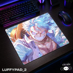 LÓT CHUỘT KÍNH CƯỜNG LỰC MONKEY D LUFFY ONE PIECE SIZE 35X30 DÀY 3MM