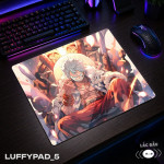 LÓT CHUỘT KÍNH CƯỜNG LỰC MONKEY D LUFFY ONE PIECE SIZE 35X30 DÀY 3MM