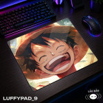 LÓT CHUỘT KÍNH CƯỜNG LỰC MONKEY D LUFFY ONE PIECE SIZE 35X30 DÀY 3MM