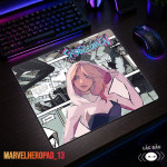 LÓT CHUỘT KÍNH CƯỜNG LỰC MARVEL HERO SIZE 45X40 DÀY 3MM