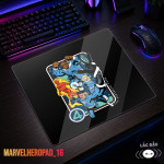 LÓT CHUỘT KÍNH CƯỜNG LỰC MARVEL HERO SIZE 45X40 DÀY 3MM