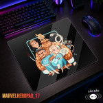 LÓT CHUỘT KÍNH CƯỜNG LỰC MARVEL HERO SIZE 45X40 DÀY 3MM