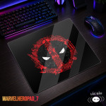 LÓT CHUỘT KÍNH CƯỜNG LỰC MARVEL HERO SIZE 45X40 DÀY 3MM