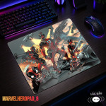 LÓT CHUỘT KÍNH CƯỜNG LỰC MARVEL HERO SIZE 45X40 DÀY 3MM