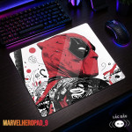 LÓT CHUỘT KÍNH CƯỜNG LỰC MARVEL HERO SIZE 45X40 DÀY 3MM
