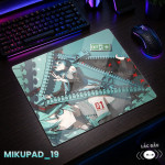 LÓT CHUỘT KÍNH CƯỜNG LỰC HATSUNE MIKU SIZE 45X40 DÀY 3MM