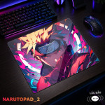 LÓT CHUỘT KÍNH CƯỜNG LỰC UZUMAKI NARUTO SIZE 45X40 DÀY 3MM