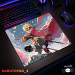 LÓT CHUỘT KÍNH CƯỜNG LỰC UZUMAKI NARUTO SIZE 45X40 DÀY 3MM
