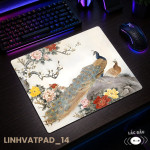 LÓT CHUỘT KÍNH CƯỜNG LỰC LINH VẬT PHONG THỦY SIZE 45X40 DÀY 3MM