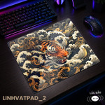 LÓT CHUỘT KÍNH CƯỜNG LỰC LINH VẬT PHONG THỦY SIZE 45X40 DÀY 3MM