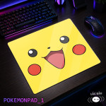 LÓT CHUỘT KÍNH CƯỜNG LỰC POKEMON SIZE 45X40 DÀY 3MM